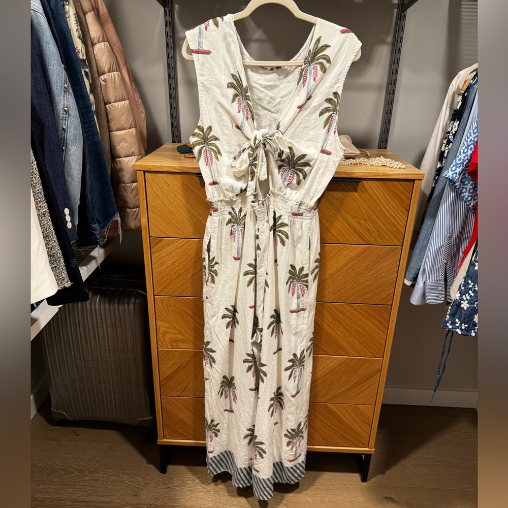 Roller Rabbit Morjim Palm Emanelle Jumpsuit - Picture 4 of 11